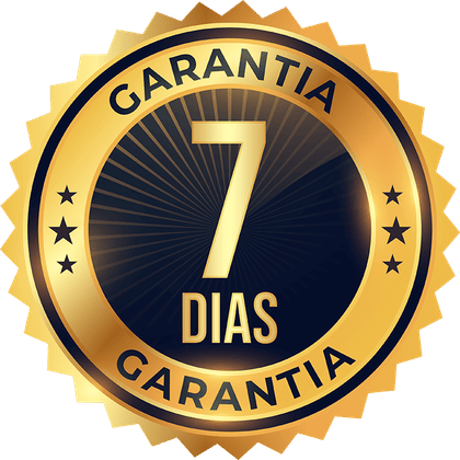 Selo de garantia incondicional de 7 dias